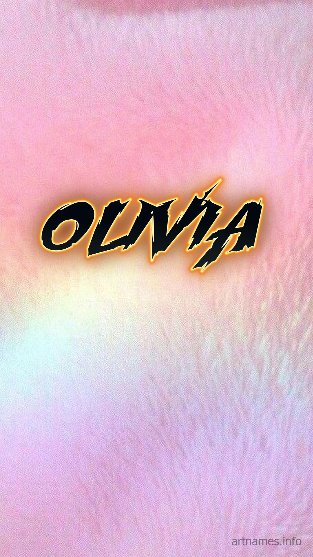 Cute Olivia Name Wallpaper