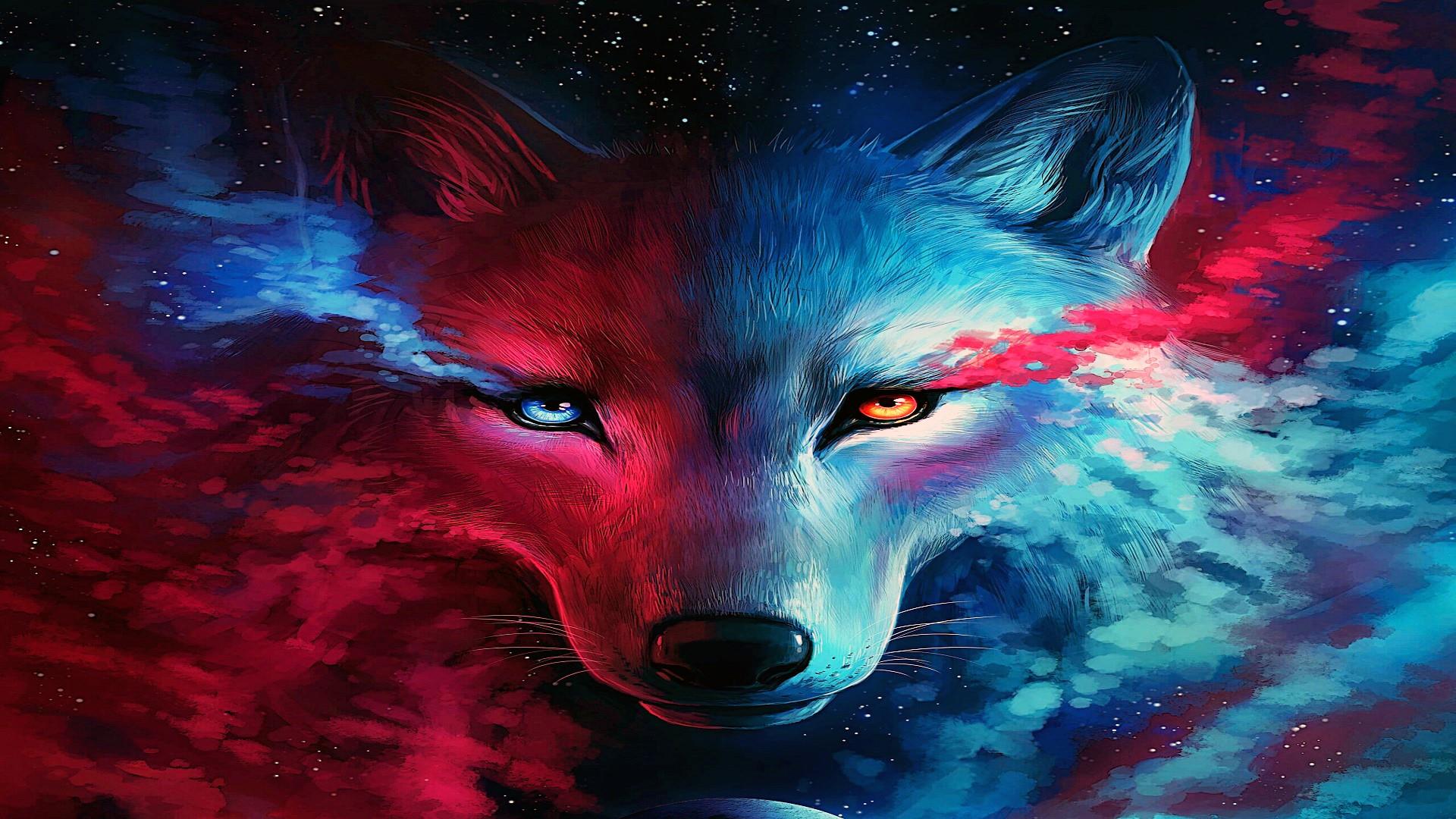 Featured image of post Epic Wallpaper Galaxy Cool Wolf