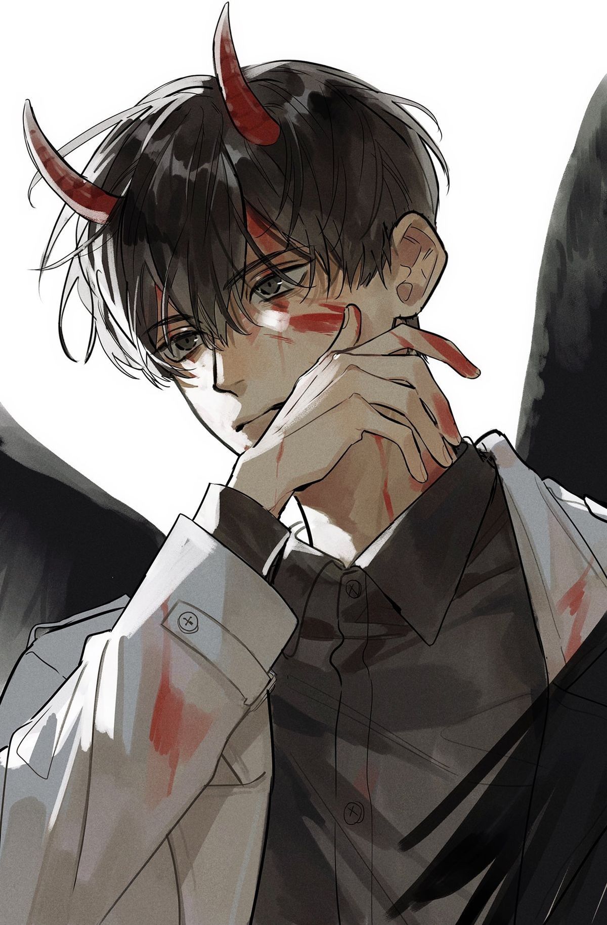 Featured image of post Handsome Aesthetic Demon Anime Boy