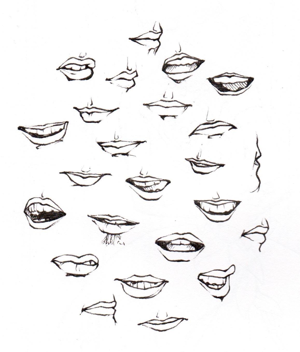 Featured image of post Lip Drawing Reference Photo