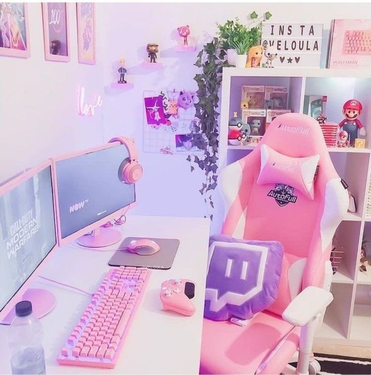 Featured image of post Pink Gaming Setup Room